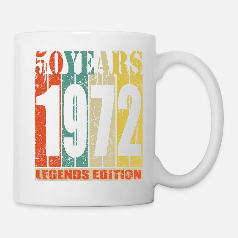 50 Years Legends Edition - Tasse - Weiß