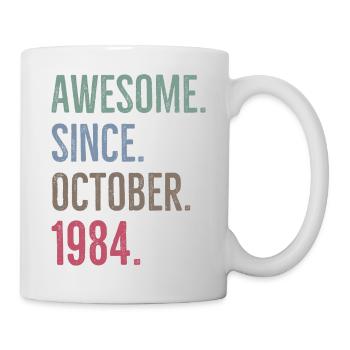 Awesome Since October 1984 - Mug - white - Right