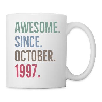Awesome Since October 1997 - Mug - white - Right