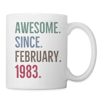 Awesome Since February 1983 - Mug - white - Right