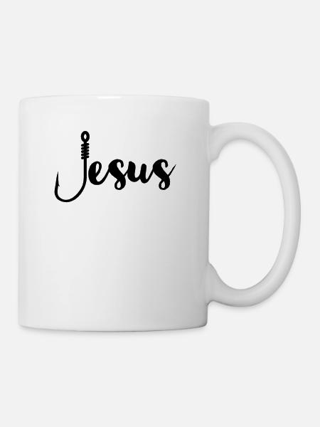 Jésus, Jésus, Jésus chrétien chrétien chrétien chrétien - Mug blanc - blanc