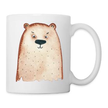 Bärin Hilda - Tasse - Weiß - Rechts