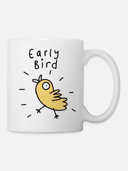 Early Bird - Mug - white