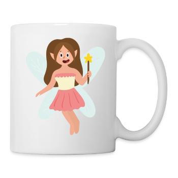 Fee - Tasse - Weiß - Rechts
