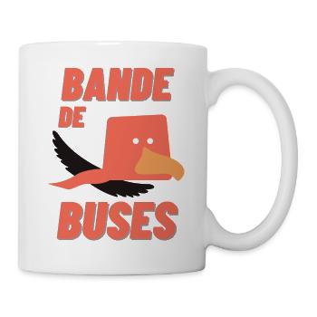 Bande de buses Idée cadeau original - Mug blanc - blanc - Droite