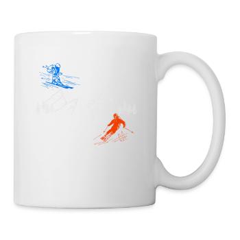 Ski In Ski Out - Tasse - Weiß - Rechts