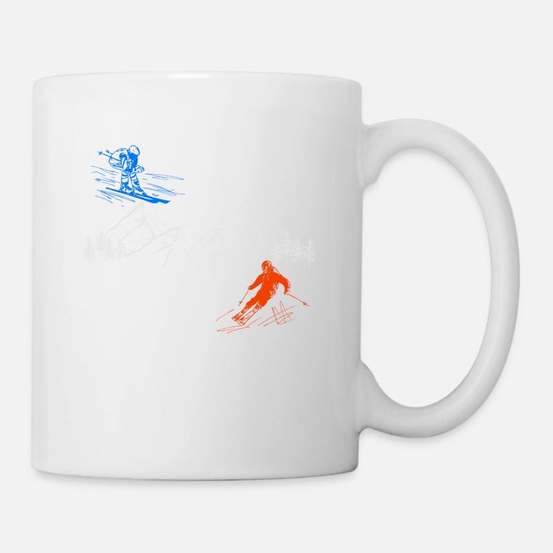 Ski In Ski Out - Tasse - Weiß