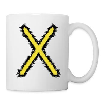 X - Mug blanc - blanc - Droite