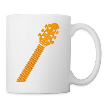Bass Key Guitar Bass Player Musician - Mug - white - Right