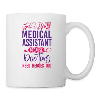 Médecin assistant médical certifié - Mug blanc - blanc - Droite