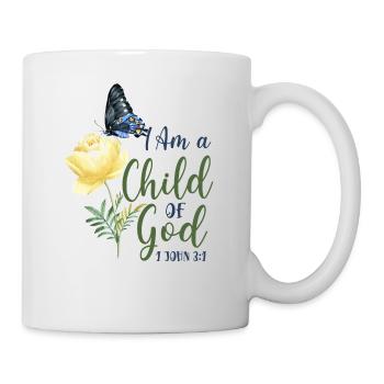 Christian Bible Verse Quote - Tasse - Weiß - Rechts