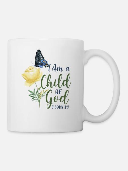 Christian Bible Verse Quote - Tasse - Weiß