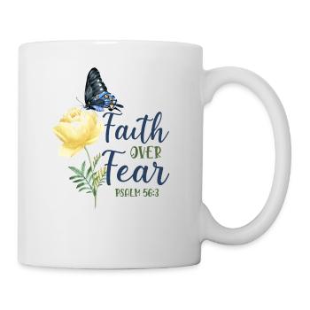 Christian Bible Verse Quote - Tasse - Weiß - Rechts