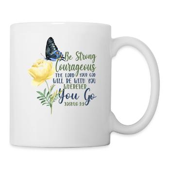 Christian Bible Verse Quote - Tasse - Weiß - Rechts