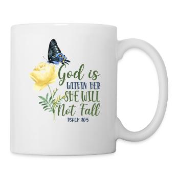 Christian Bible Verse Quote - Tasse - Weiß - Rechts