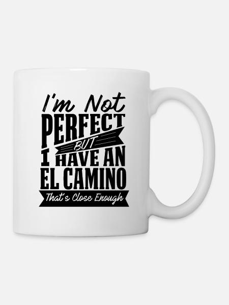 PERFECT WITH EL CAMINO - Mug - white