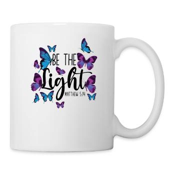Christian Bible Verse Butterfly Be - Mug - white - Right