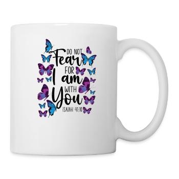 Christian Bible Verse Quote - Tasse - Weiß - Rechts