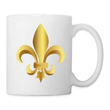 Fleur-de-lis - Mug - white - Right