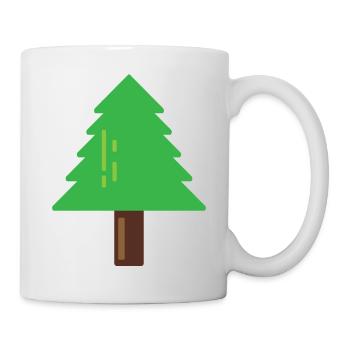 Fir tree - Mug - white - Right