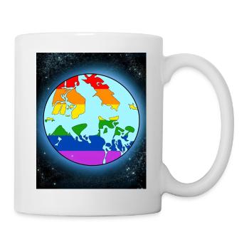 Lgbtq World - Tasse - Weiß - Rechts