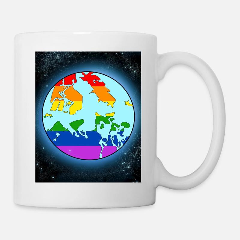 Monde Lgbtq - Mug blanc - blanc