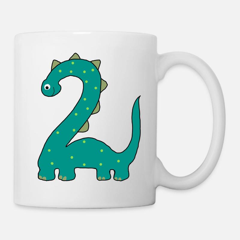 Langhals 2 - Tasse - Weiß