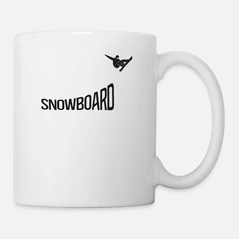 Snowboarding Snowboard Snowboard - Mug - white