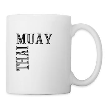Boxing Fighting Muay Thai - Tasse - Weiß - Rechts