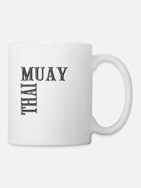 Boxe Combat Muay Thai - Mug blanc - blanc