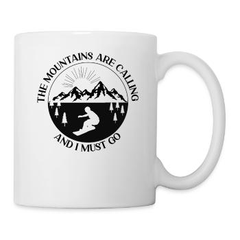 Snowboard Snowboard Le - Mug blanc - blanc - Droite
