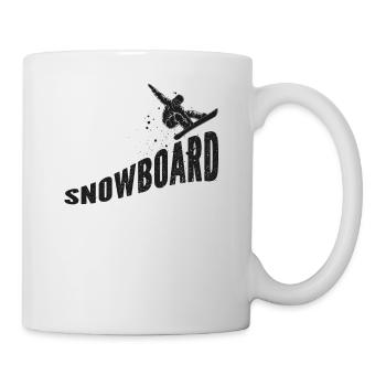 Snowboarding Snowboard Vintage - Tasse - Weiß - Rechts
