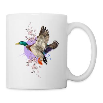 ente veri peri duck collection canard amateurs - Mug blanc - blanc - Droite