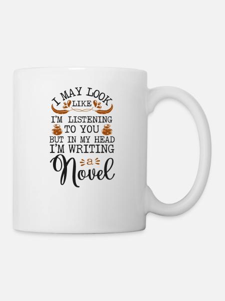 Writing Novel Writer & Published - Tasse - Weiß