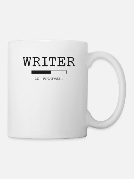 Writing Future Novel Writer & - Tasse - Weiß