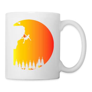 Bouldering Climbing Climbing - Mug - white - Right