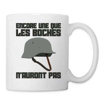 BOCHES - Mug blanc - blanc - Droite