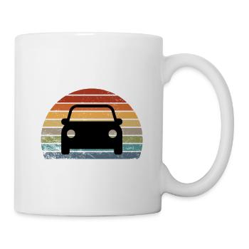 Ich bin jetzt 18 wo ist mein Auto! 18. Geburtstag - Tasse - Weiß - Rechts