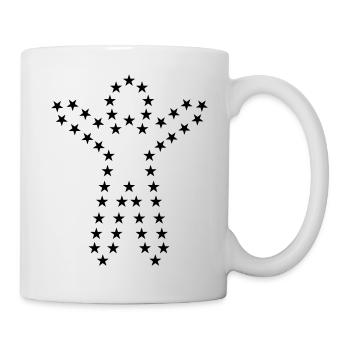 STAR: Das Maskottchen der Upward Spiral Foundation - Tasse - Weiß - Rechts