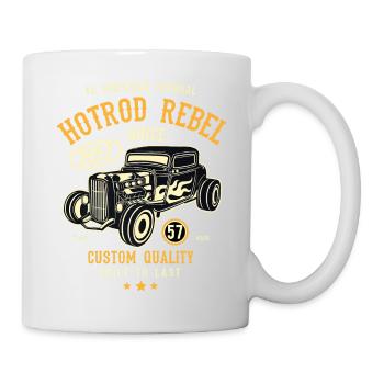 An American original Hotrod Rebel Hot Rod - Mug - white - Right