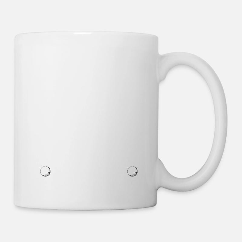 je peux pas j'ai golf idée cadeau - Mug blanc - blanc