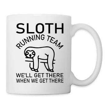 Marathon Running Run jogging - Mug blanc - blanc - Droite