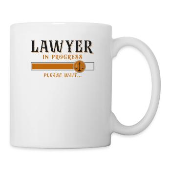 Young Lawyer Attorney Law Future - Tasse - Weiß - Rechts