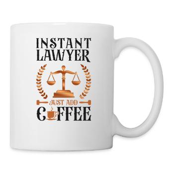 Young Lawyer Attorney Law Coffee - Tasse - Weiß - Rechts