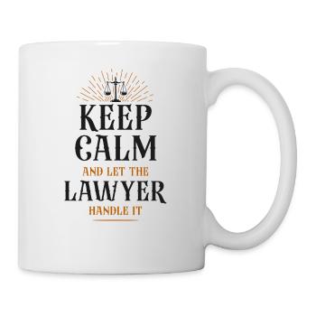 Young Lawyer Attorney Law Keep - Tasse - Weiß - Rechts