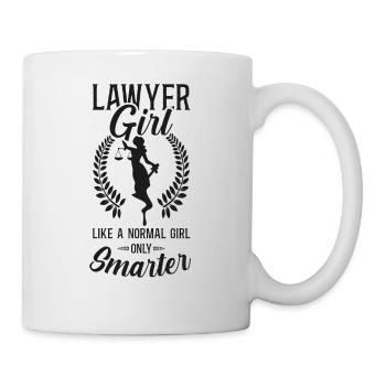 Young Lawyer Attorney Law Girl - Tasse - Weiß - Rechts