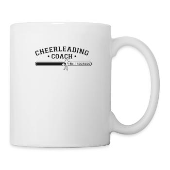 Cheer Cheerleading Coach - Tasse - Weiß - Rechts