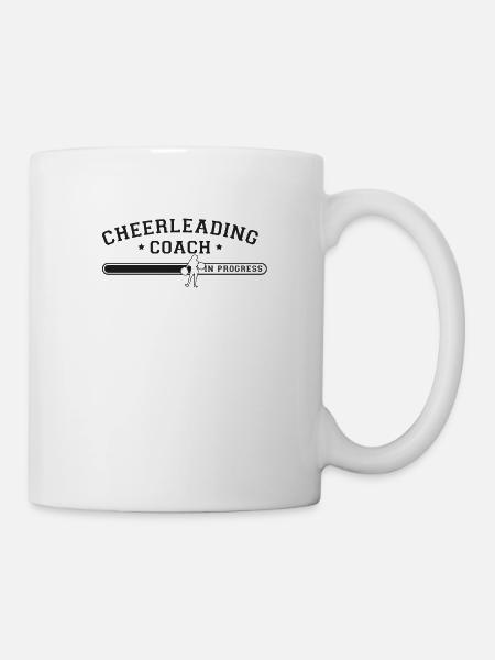 Cheer Cheerleading Coach - Tasse - Weiß