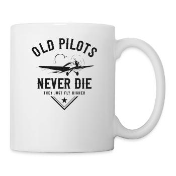 Airplane Pilot Retirement Vintage - Mug - white - Right