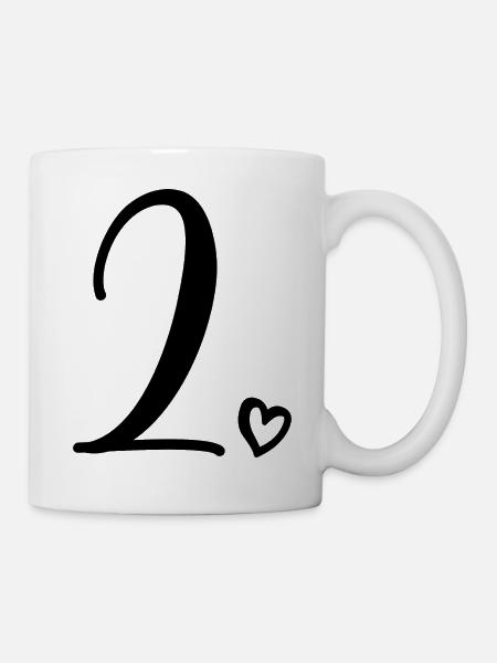 2. Geburtstag Kinder Mädchen 2 Jahre alt Süße Nummer 2 - Tasse - Weiß